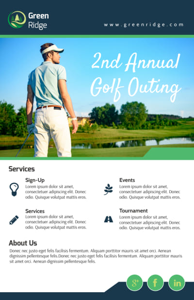 Annual Golf Outing   Side 1 Image