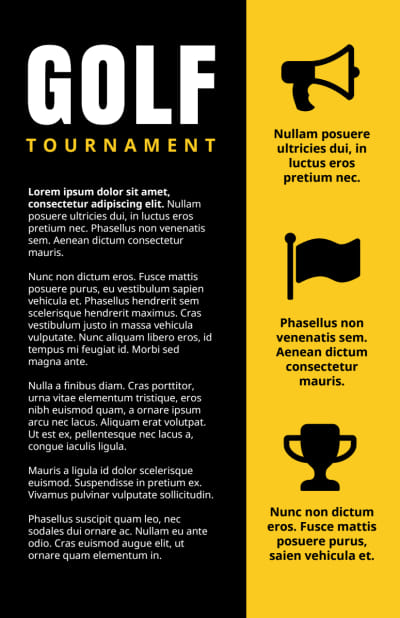 Awesome Golf Tournament   Side 2 Image