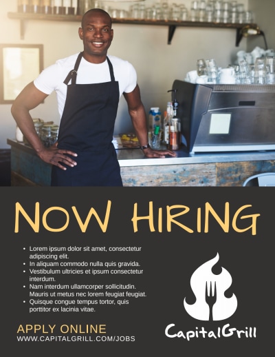 Awesome Now Hiring   Side 1 Image