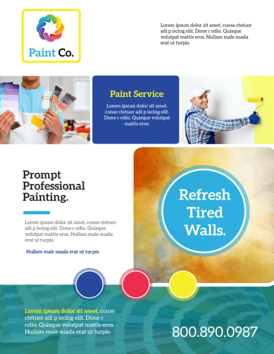 Awesome Painting Service   Side 1 Image