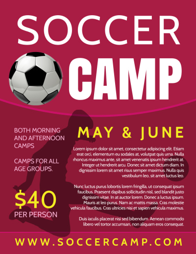 Awesome Soccer Camp   Side 1 Image
