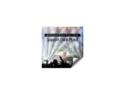 Main Band Tour Sticker  Image