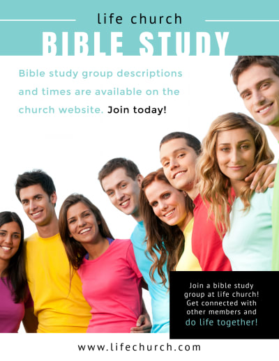 Church Bible Study   Side 1 Image