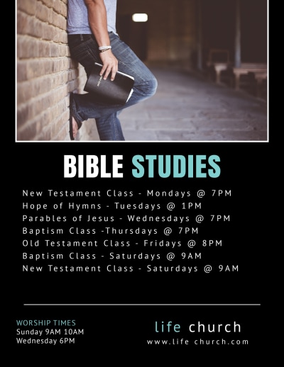 Church Bible Study   Side 2 Image