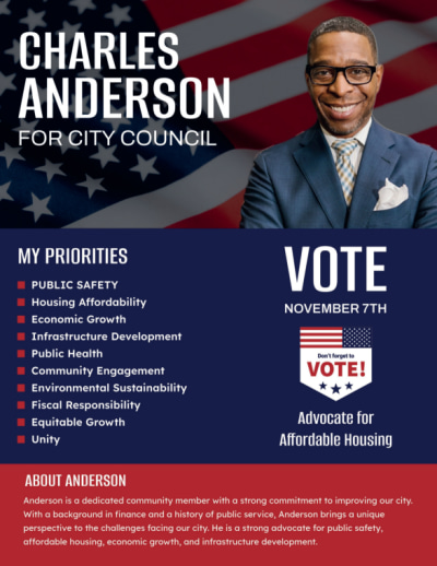 City Council Campaign  kkcv2561dn  Side 1 Image