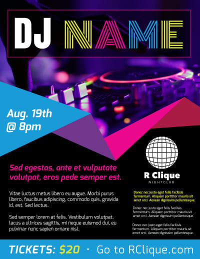 Colorful DJ   Side 1 Image