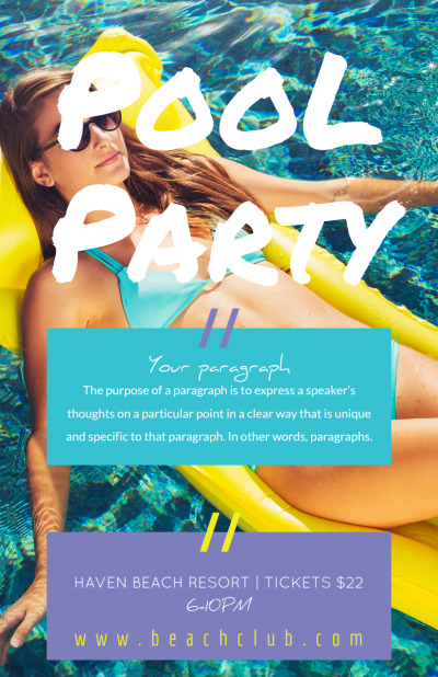 Cool Pool Party   Side 2 Image