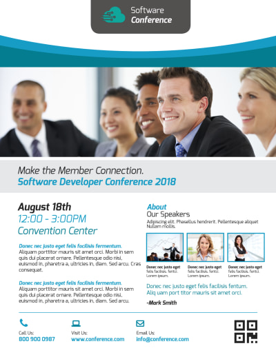 Corporate Conference   Side 1 Image