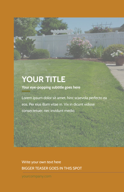 Curb Appeal Landscape   Side 1 Image