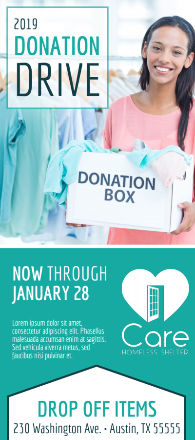 Donation Drive   Side 1 Image