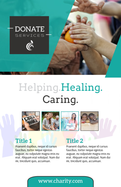 Donation Services   Side 1 Image