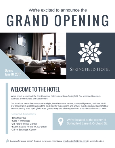 Downtown Hotel Grand Opening   Side 1 Image