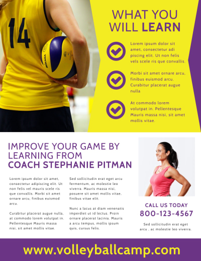 Elite Volleyball Camp   Side 2 Image