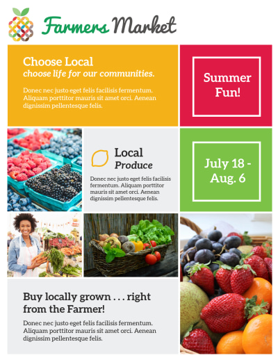 Fun Farmers Market   Side 1 Image
