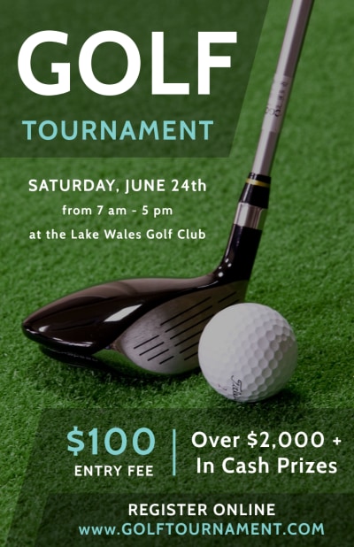 Fun Golf Tournament   Side 1 Image