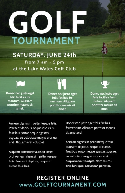 Fun Golf Tournament   Side 2 Image