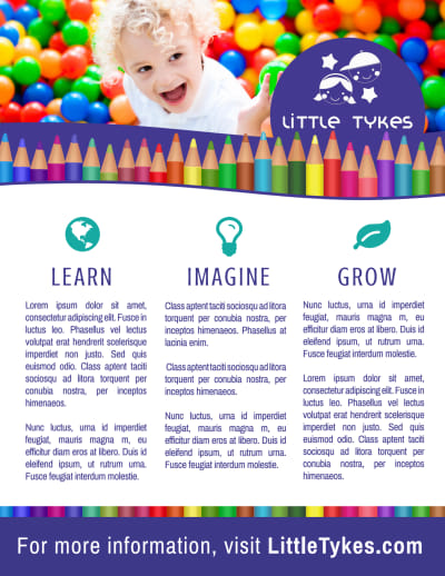 Fun Preschool Newsletter   Side 2 Image