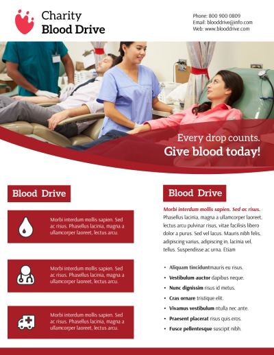 Give Blood   Side 1 Image