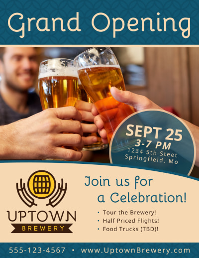 Grand Opening Brewery   Side 1 Image