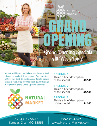 Grand Opening Market   Side 1 Image