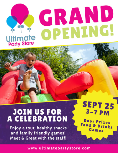 Grand Opening Party   Side 1 Image