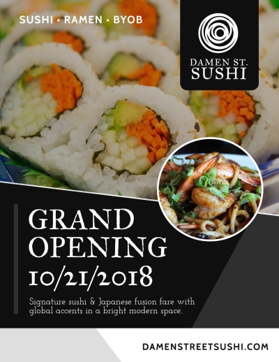 Grand Opening Restaurant   Side 1 Image