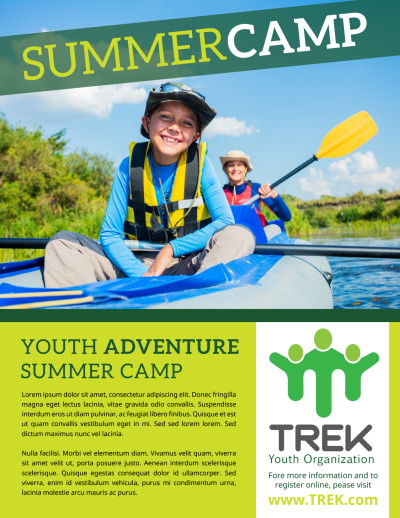 Green Summer Camp   Side 1 Image