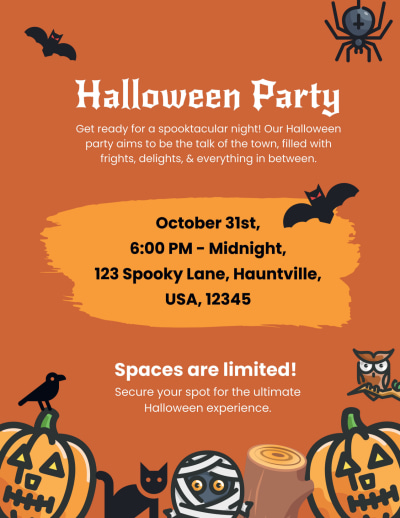 Halloween Party  jwm18efbvl  Side 1 Image