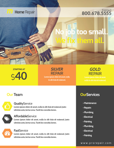 Handyman Home Improvement   Side 2 Image