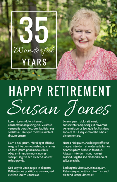Happy Retirement Party   Side 1 Image