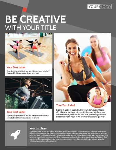Health Club Fitness   Side 1 Image