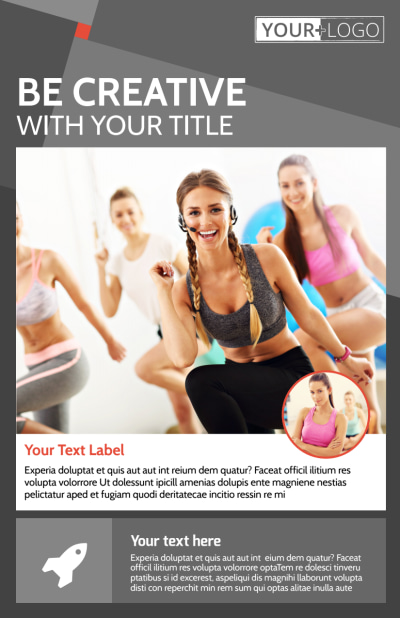 Health Club Fitness   Side 1 Image
