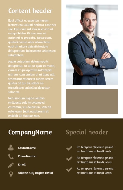 Lawyer Law firm   3 Side 2 Image