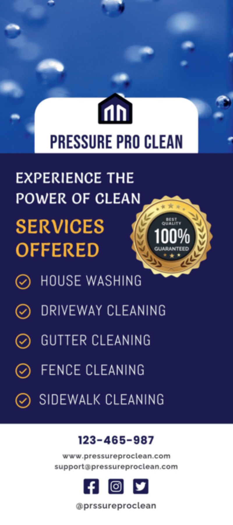 List Of Services Pressure Washing  tejvhsyqou  Side 2 Image
