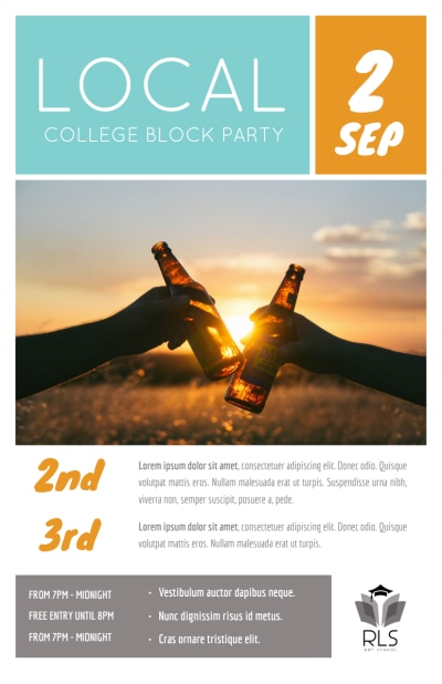 Local College Block Party   Side 2 Image