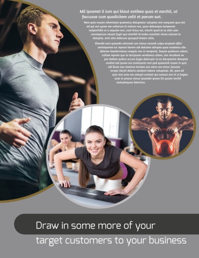 Local Health Club   Side 1 Image