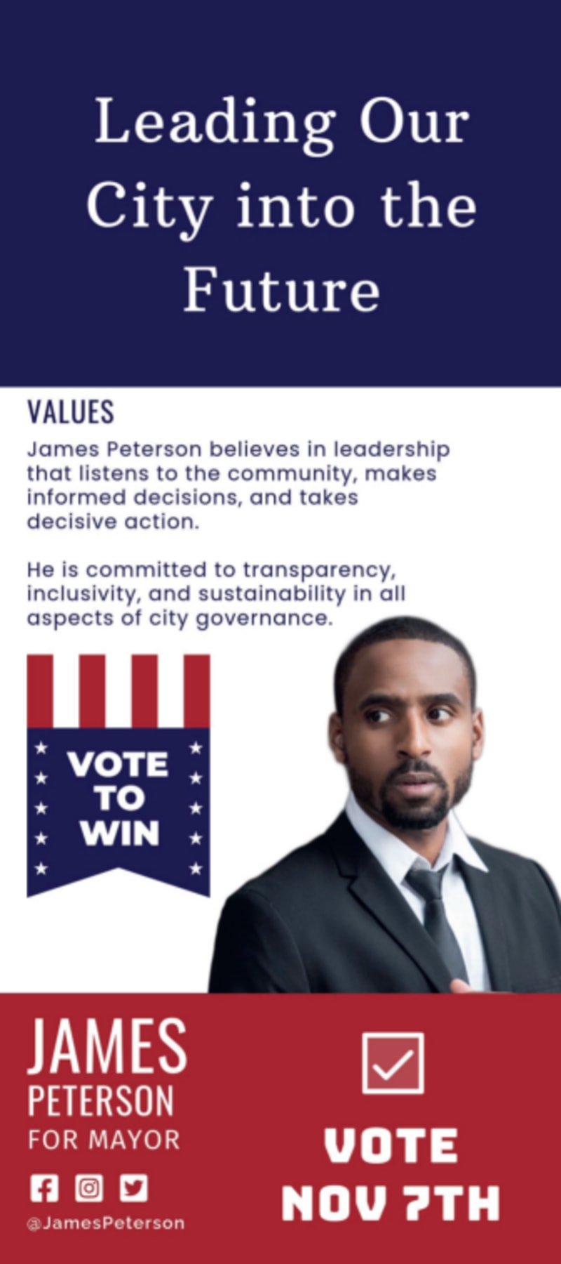 Mayor Campaign  of07jsewk1  Side 2 Image
