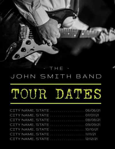 Band Tour Dates   3u7dq5pnrq Side 1 Image