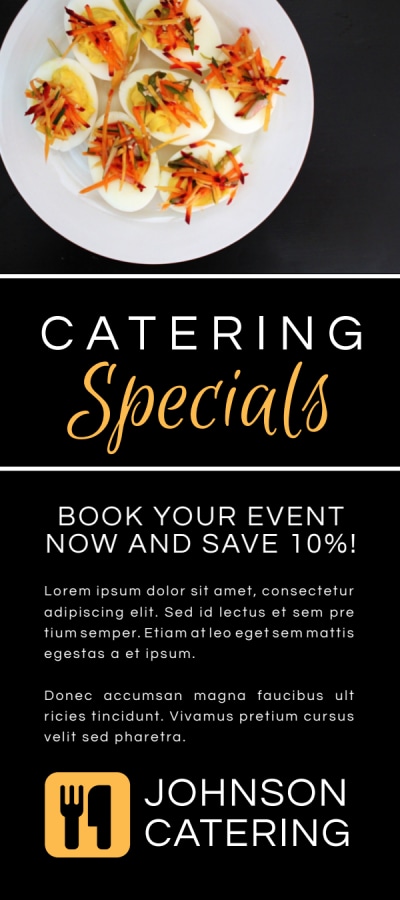 Catering  Promotional Sale   6fhyn1stln Side 1 Image