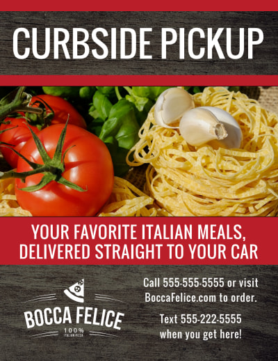 Curbside Pickup Restaurant   8s7lg0mq33 Side 1 Image