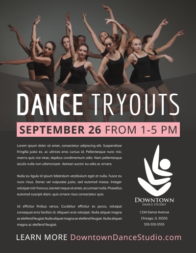 Dance Tryout   m2fbhgica4 Side 1 Image