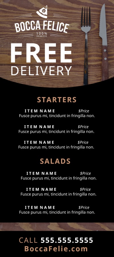 Delivery Service Restaurant   bv8ga40he8 Side 1 Image