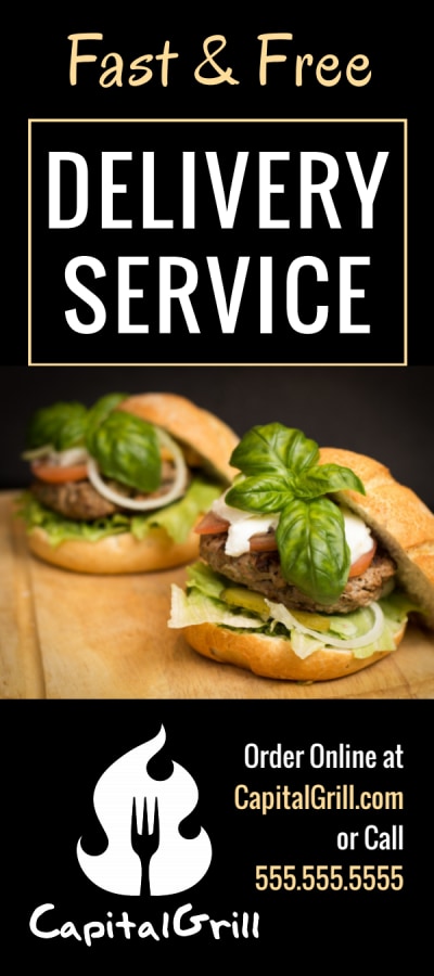 Delivery Service Restaurant   x2kxjapen2 Side 1 Image