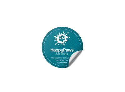 Main Dog Grooming Sticker  nn8zlhgwyz Image