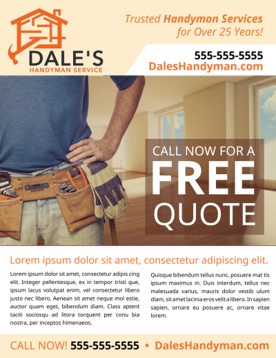 Handyman Free Estimate   9kfhbuaqk8 Side 1 Image