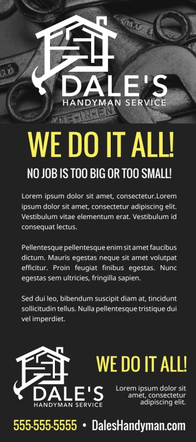 Handyman Skills Checklist   i7xvlbsmsl Side 2 Image