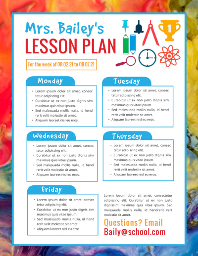 Lesson Plan School   2tvs3w53r4 Side 1 Image