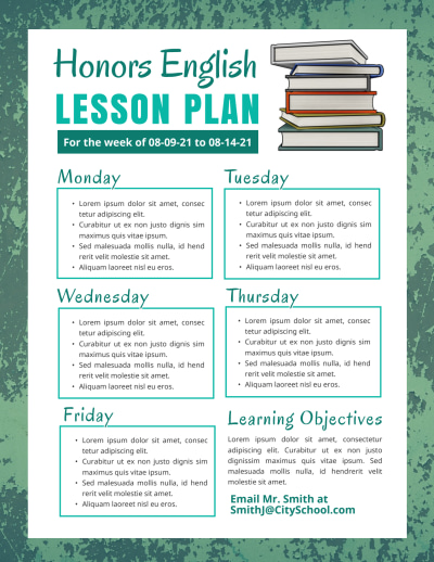 Lesson Plan School   rqqfr04xz7 Side 2 Image