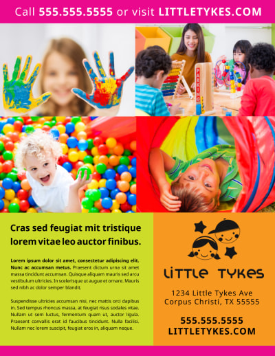 Now Enrolling Daycare   d6k4hlzorx Side 2 Image