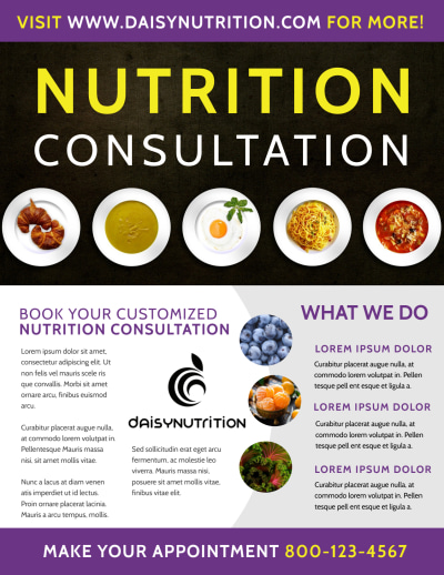 Nutrition Consultation   32dfyhzfh7 Side 1 Image